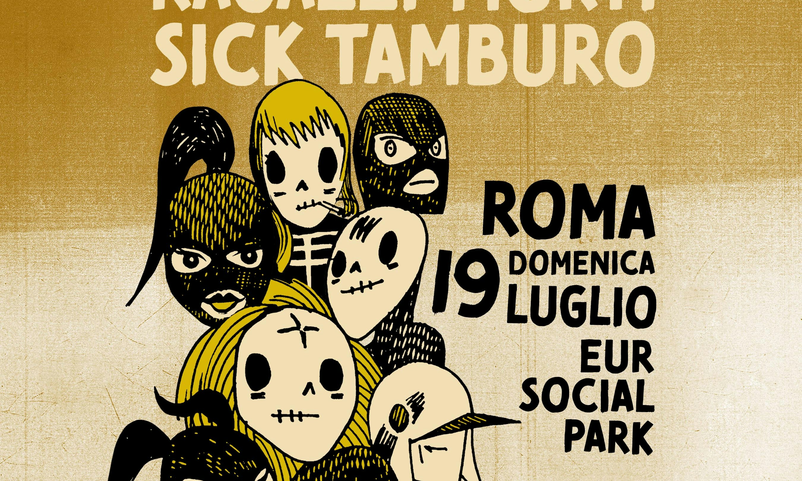 Sick Tamburo + Tre Allegri Ragazzi Morti
