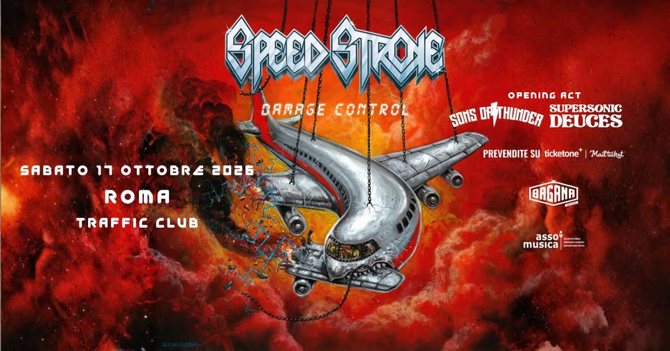 SPEED STROKE – DAMAGE CONTROL TOUR 2026 | Roma