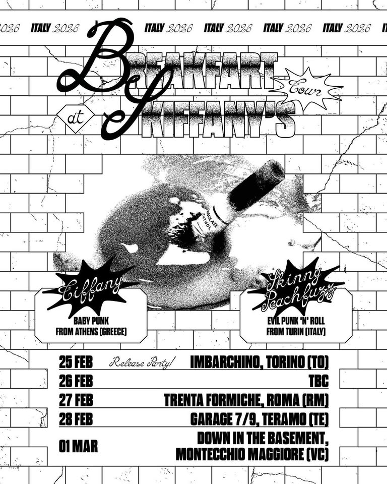Tiffany + Skinny Peachfuzz live ☆Trenta Formiche