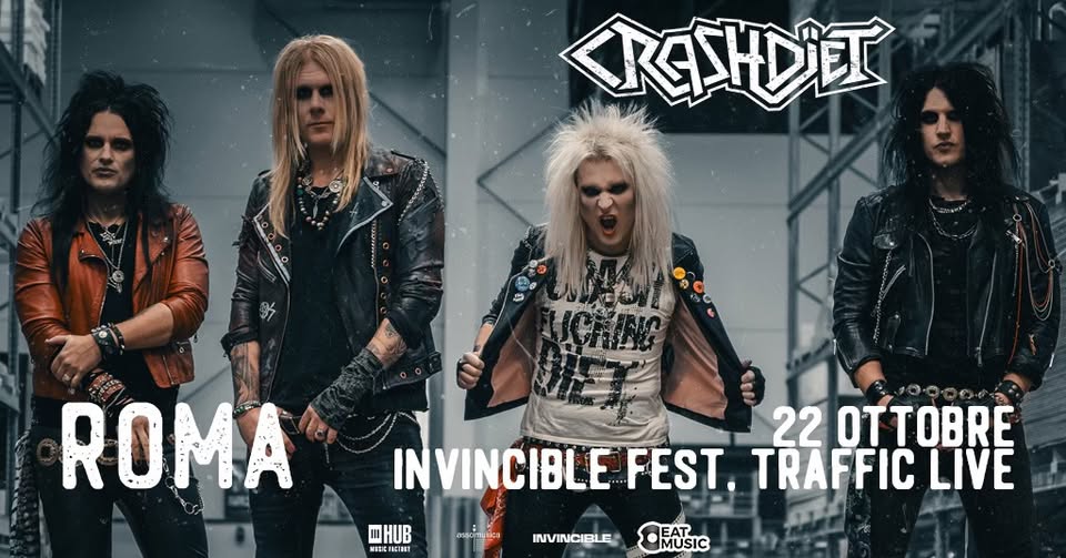 Crashdiet ・ Traffic Live, Roma