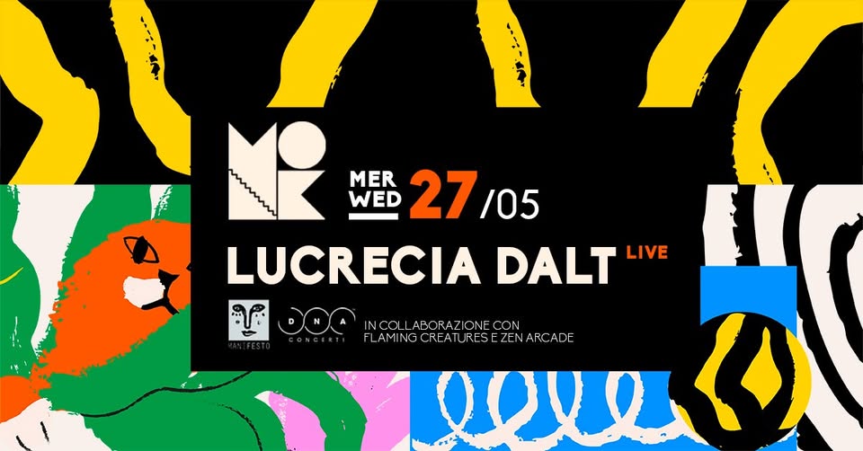 LUCRECIA DALT // Live al MONK // Roma