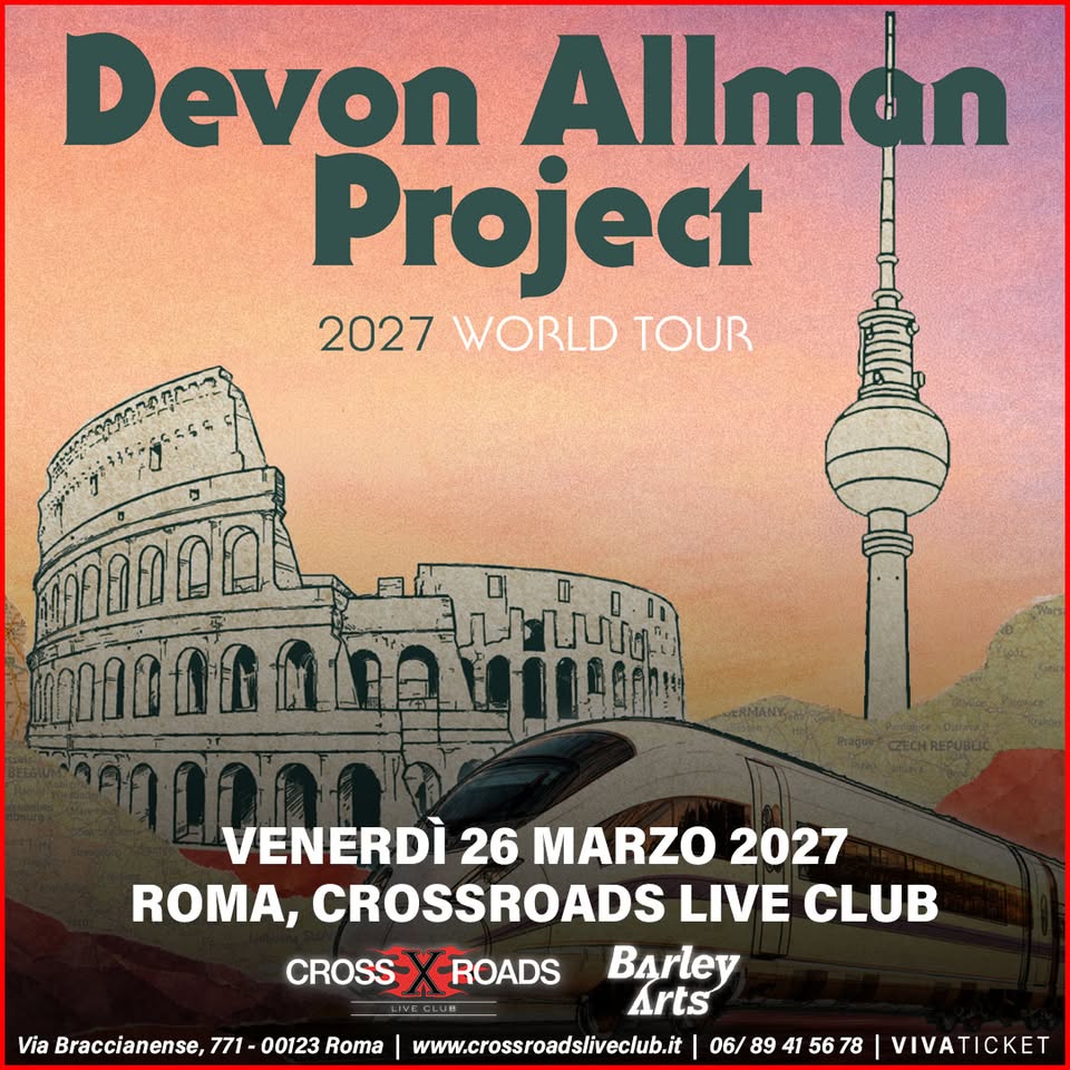 The Devon Allman Project | Roma, CrossRoads Live Club