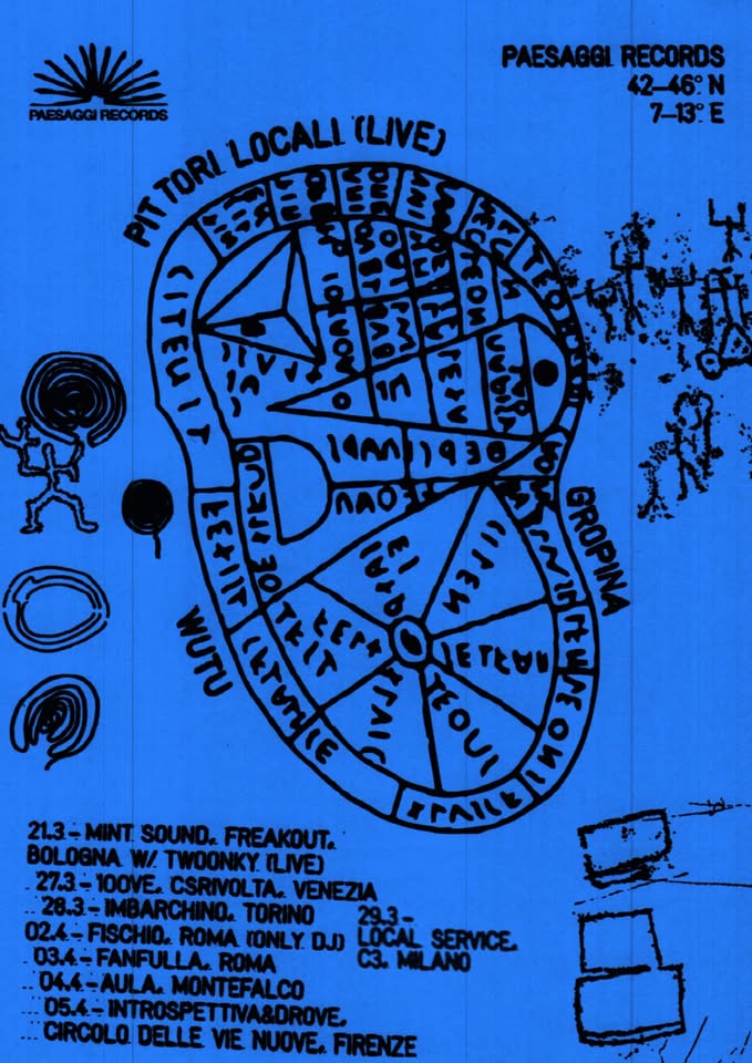 Pittori Locali (Live) + Wutu & Gropina dj set