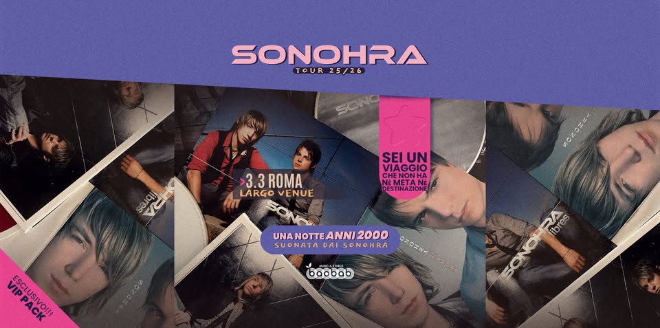 SONOHRA | ROMA | Largo Venue