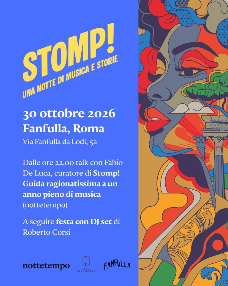 STOMP! Festa di lancio + Bob Corsi djset