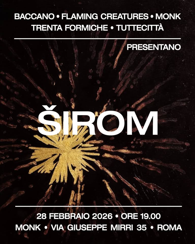 ŠIROM // Live al Monk // ROMA